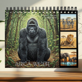 Afrika-Wildtierkalender 2027 / Afrikanische Tiere Kalender