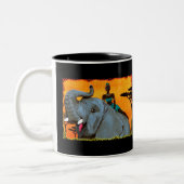 "Afrika! " Zweifarbige Tasse (Links)