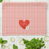 Afrikaanse Liefde / Romanse - My Hartjie Mein Lebe Geschirrtuch (Gefaltet)