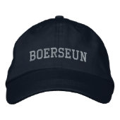 #AfrikaansIsLekker - Boerseun Bestickte Baseballkappe (Vorderseite)