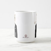 #AfrikaansIsLekker - Dapper Muis Kaffeetasse (Mittel)