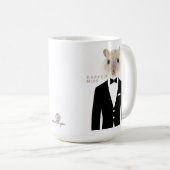 #AfrikaansIsLekker - Dapper Muis Kaffeetasse (VorderseiteRechts)