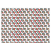 AFRIKANAMERIKANISCHE KRIS KRINGLE TISCHDECKE (Vorderseite (Horizontal))