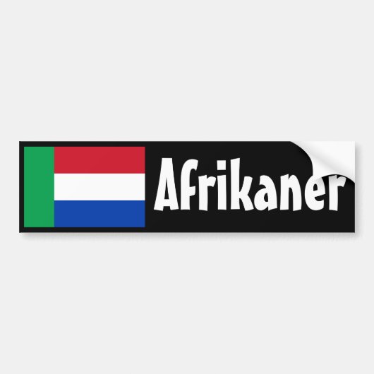 Afrikander Autoaufkleber (Vorne)