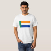 Afrikander-Leute-ethnische Flagge T-Shirt (Vorne ganz)