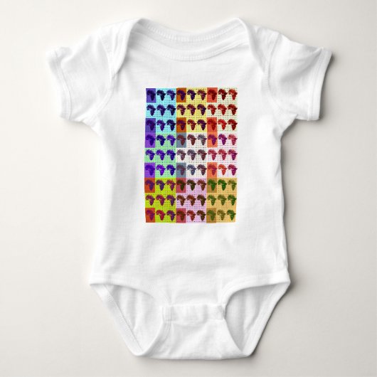 Afrikaner Baby Strampler (Vorderseite)