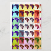 Afrikaner Briefpapier (Vorne/Hinten)