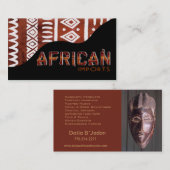 Afrikaner importiert II - Afrocentric Visitenkarte (Vorne/Hinten)