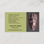 Afrikaner importiert II - Afrocentric Visitenkarte (Rückseite)