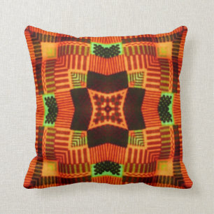 Afrikaner Kente Muster #4 Kissen
