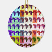 Afrikaner Keramik Ornament (Links)