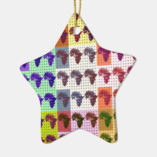 Afrikaner Keramik Ornament (Links)