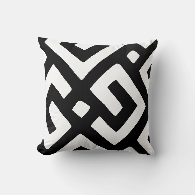 Afrikaner Kuba Stoff 2 Kissen (Vorderseite)