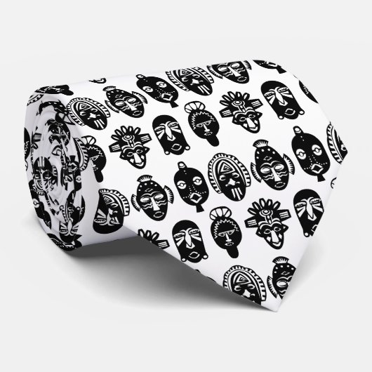 Afrikaner maskiert Krawatte (Gerollt)