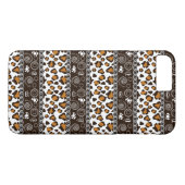 Afrikaner mit Gepardhautmuster Case-Mate iPhone Hülle (Rückseite (Horizontal))