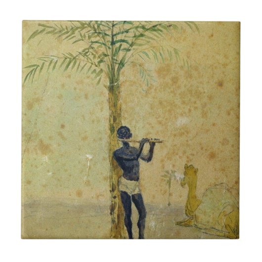 Afrikaner Motiff Fliese (Vorderseite)