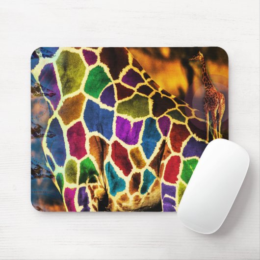 Afrikaner Mousepad - bunt (Mit Mouse)