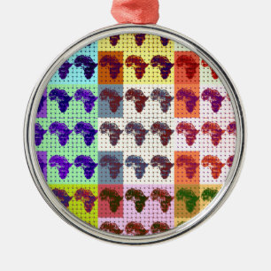Afrikaner Ornament Aus Metall