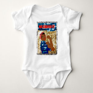 Afrikaner rosen den Fluss Baby Strampler