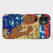 Afrikaner rosen den Fluss Case-Mate iPhone Hülle (Rückseite (Horizontal))