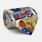 Afrikaner rosen den Fluss Krawatte (Gerollt)