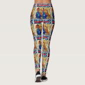 Afrikaner rosen die Leggings (Rückseite)