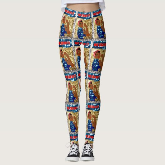 Afrikaner rosen die Leggings (Vorderseite)