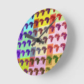 Afrikaner Runde Wanduhr (Winkel)