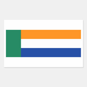 Afrikaner Volksflagge Rechteckiger Aufkleber