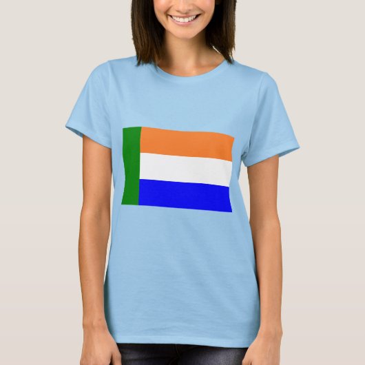 Afrikaner Vryheidsvlag, Südafrika T-Shirt (Vorderseite)