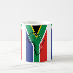 Afrikanerflagge Südafrikas RSA Kaffeetasse
