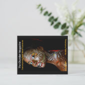 Afrikanerin Postkarte (Stehend Vorderseite)