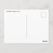 Afrikanerin Postkarte (Rückseite)