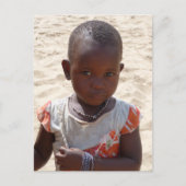 Afrikanerin Postkarte (Vorderseite)