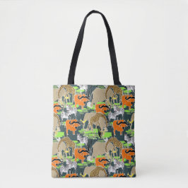 Afrikanerin, Safari, Wildtiere Tasche