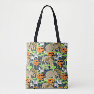 Afrikanerin, Safari, Wildtiere Tasche