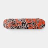 Afrikanerin, Stammesfahrerin. Skateboard (Horizontal)