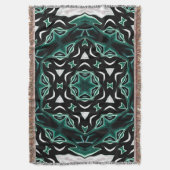 Afrikanisch-afrikanisches Muster kaleidoscope Decke (Vorderseite Vertikal)