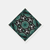 Afrikanisch-afrikanisches Muster kaleidoscope Serviette (Ecke)