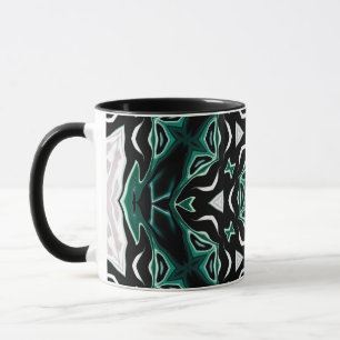 Afrikanisch-afrikanisches Muster kaleidoscope Tasse