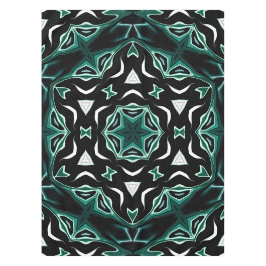 Afrikanisch-afrikanisches Muster kaleidoscope Tischdecke (Vorderseite)