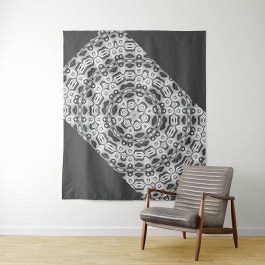 Afrikanisch-afrikanisches Muster kaleidoscope Wandteppich (Beispiel)