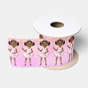 Afrikanisch-Amerikanerin Fairy Princess Ballerina Satinband