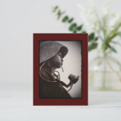 Afrikanisch-Amerikanerin Rosie Riveter Postkarte (Stehend Vorderseite)