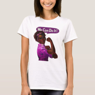 Afrikanisch-Amerikanerin Rosie The Riveter Black H T-Shirt