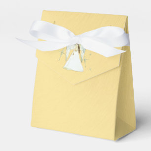 Afrikanisch-Amerikanische Angel-Favor-Box Geschenkschachtel