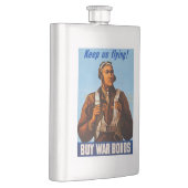 Afrikanisch-amerikanische Aviatoren kämpfen Pilote Flachmann (Rechts)