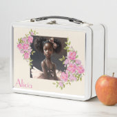 Afrikanisch-amerikanische Ballerina, Liebe Metall Brotdose (Beispiel)