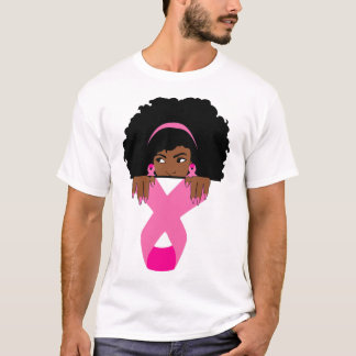 Afrikanisch-amerikanische Brustkrebserkrankung Sch T-Shirt