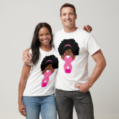 Afrikanisch-amerikanische Brustkrebserkrankung Sch T-Shirt (Unisex)